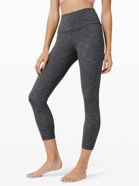 Lululemon 8 Wunder Under High Rise Crop 23 Full-On Luxtreme Leggings Activewear